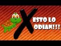 Las 5 cosas que no les gustan a las tortugas!