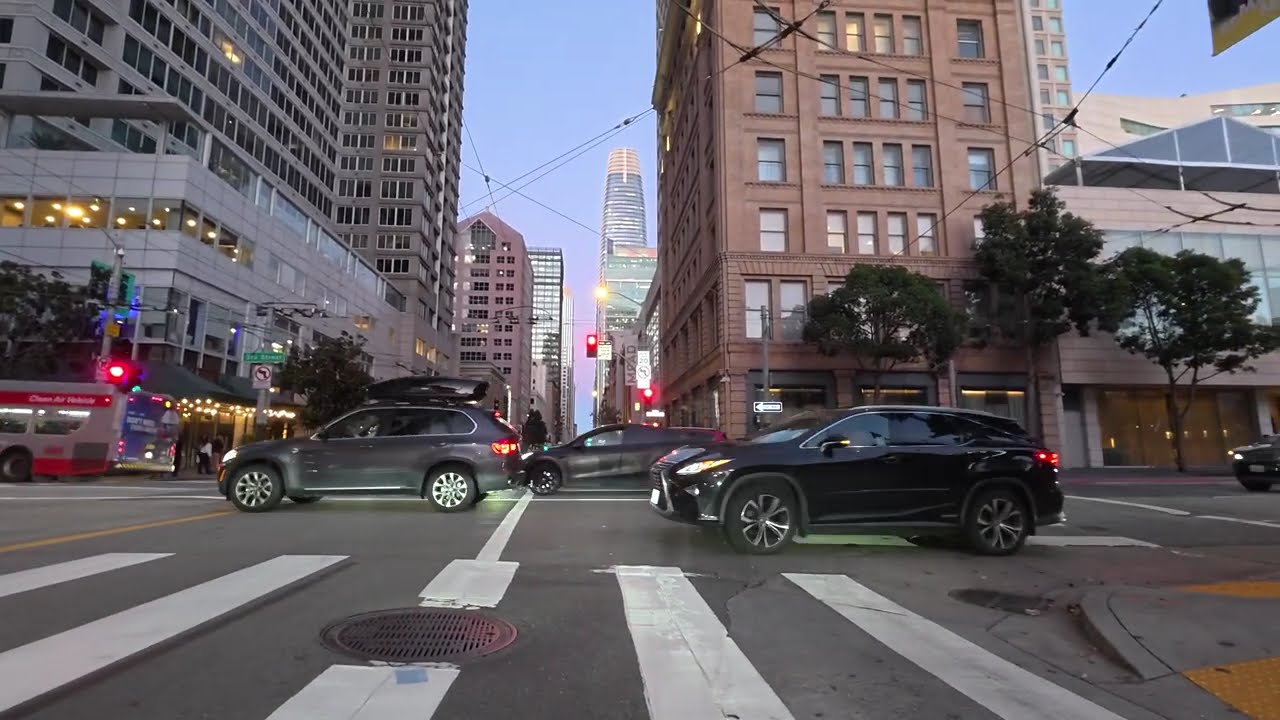Bike the San Francisco evening rush hour in SOMA