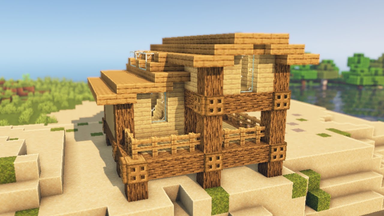 CASA INICIAL SUPERVIVENCIA / Survival starter house - BEDROCK