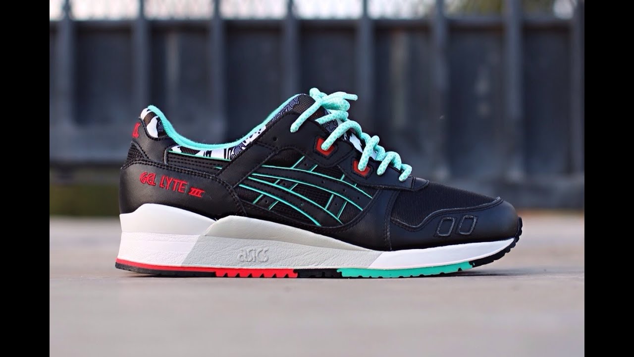 asics gel lyte 3 black camo