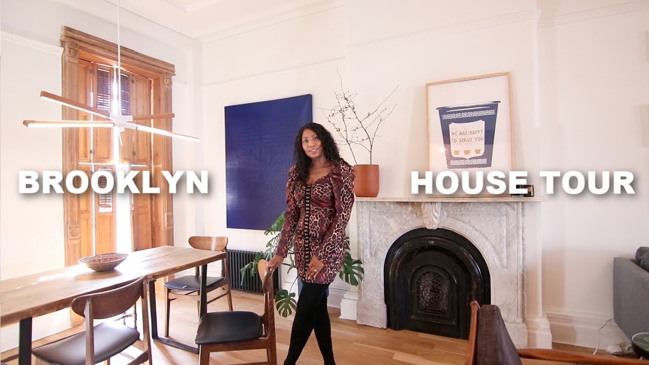 Экскурсия по домам в Бруклине, Нью-Йорк ~ Ремонт двух квартир в Bed Stuy Brownstone до и после ~ ...
