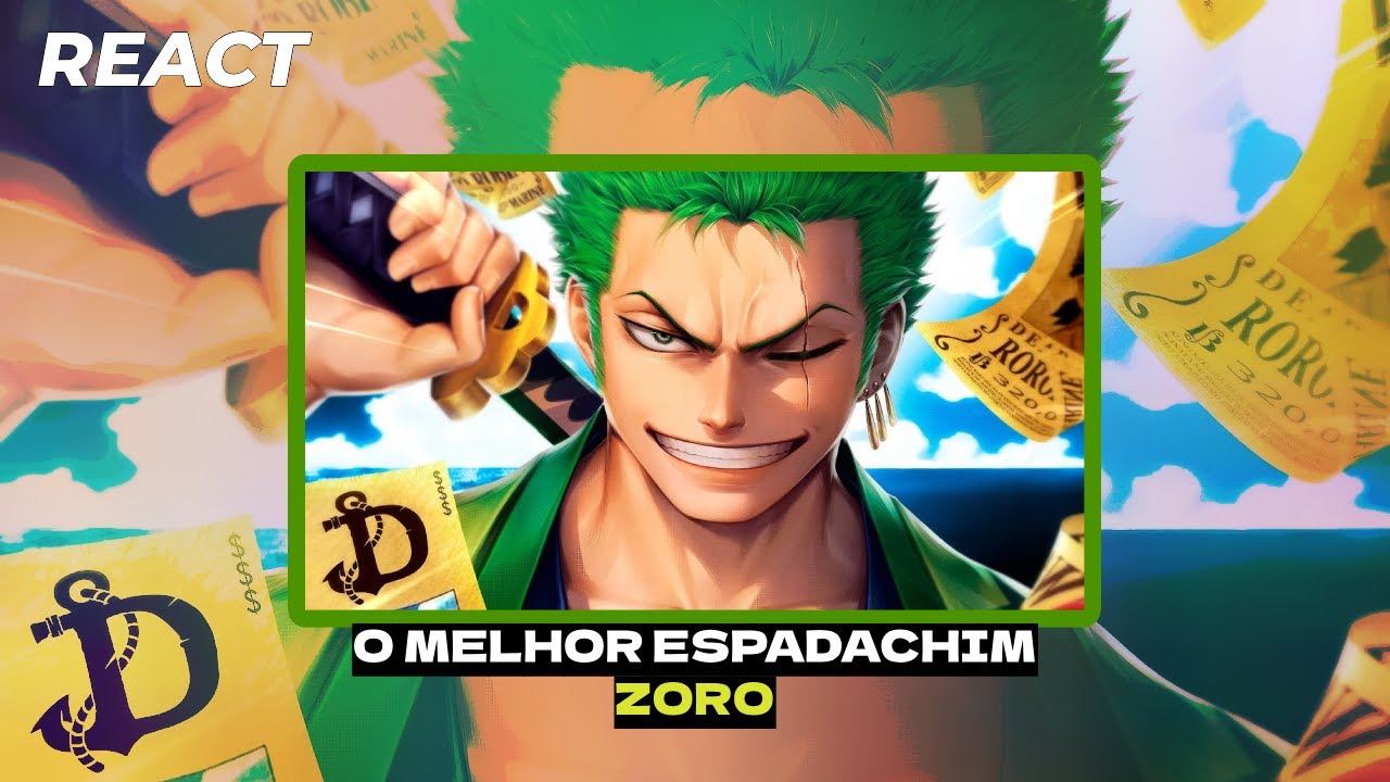 O melhor espadachim! Honra, Promessas e Cicatrizes (Roronoa Zoro) | Daarui - REACT