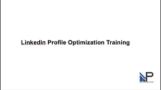 Linkedin Profile Optimization Training