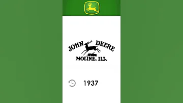 Kdo navrhl logo John Deere?