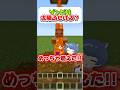ゾンビは太陽を防げる? #マイクラ