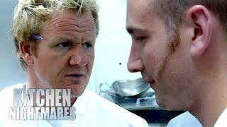 Chef Ramsey Makes Waiter Cry | Kitchen Nightmares