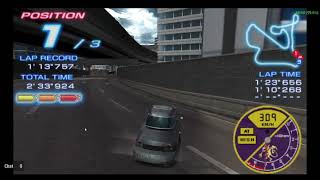 messing around in ridge racer