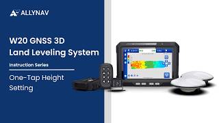W20 System Tutorial - One Tap Height Setting