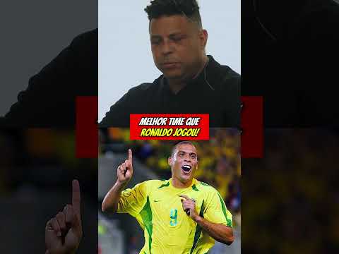 Ronaldo revela qual melhor time que jogou! #romariotv #ronaldo #futebol
