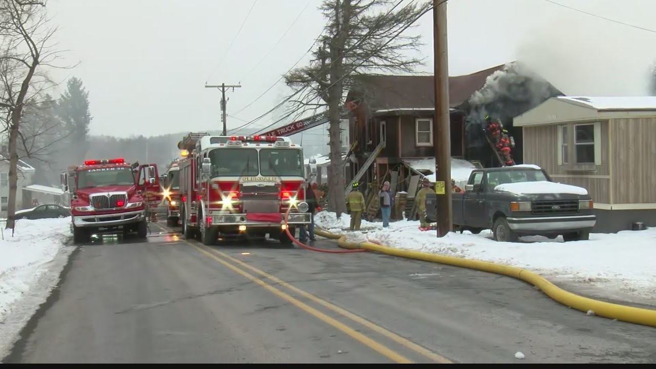 House Fire In Reade Township