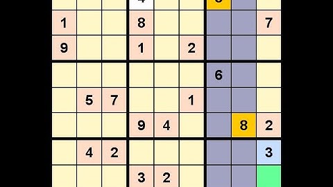 How to Solve Los Angeles Times Sudoku Expert April 6, 2022