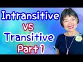 Japanese intransitive  transitive verbs part 1 grammar n425