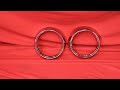 1956 Bonneville Star Chief Headlight Bezels NOS