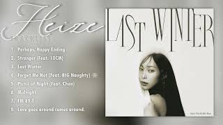 헤이즈(Heize) "Last Winter" || FULL ALBUM - Tracklist