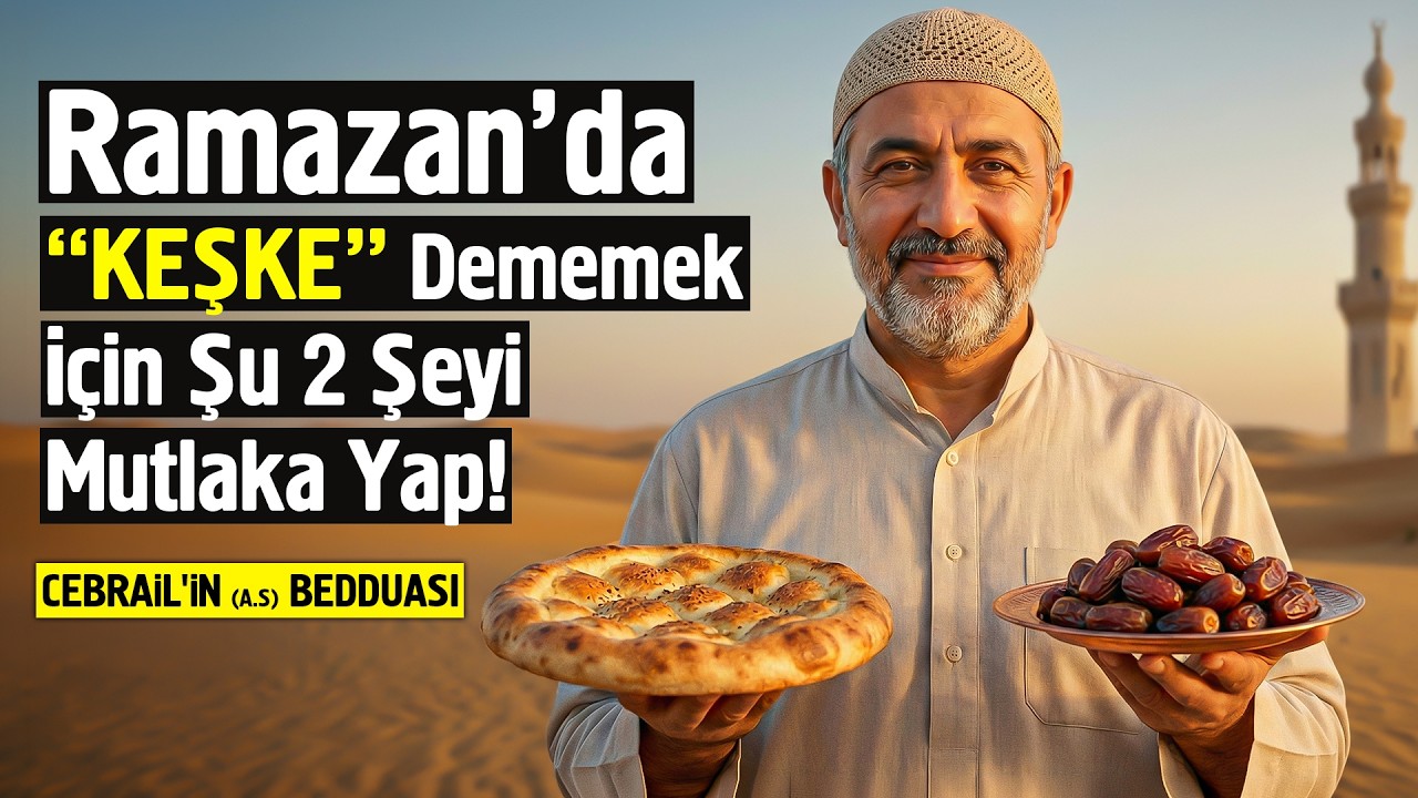 Ramazan'da Bu 2 Şeyi Yapmayı Sakın Unutma! Cebrail (as) Beddua Etti