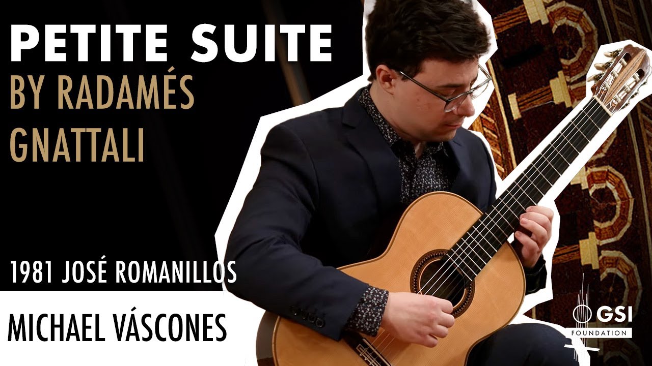 Radamés Gnattali's "Petite Suite" performed by Michael Váscones on a 1981 Jose Romanillos guitar