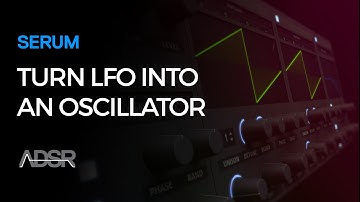 Turn an LFO into an Oscillator in Serum – Advanced Sound Design Trick with Echo Sound Works