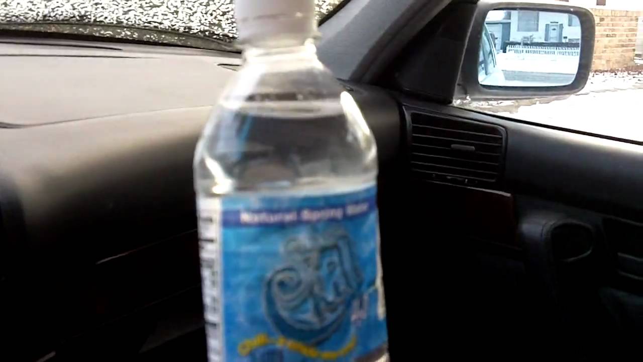 supercooled water demo