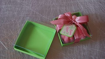 How To Make A Pretty Box With Acetate Lid - DIY Crafts Tutorial - Guidecentral