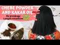 CHEBE POWDER and KARKAR OIL for FAST HAIR GROWTH | RELAXED HAIR | GHANAIAN YOUTUBER🇬🇭