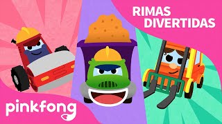 ¡Vamos, Camiones! | Rimas Divertidas | Autos | Pinkfong Canciones Infantiles