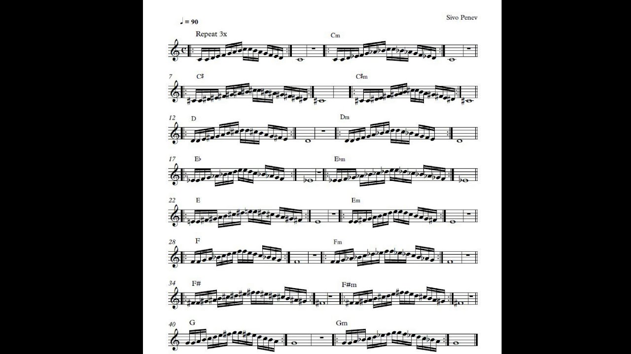 daily dozen trumpet exercises