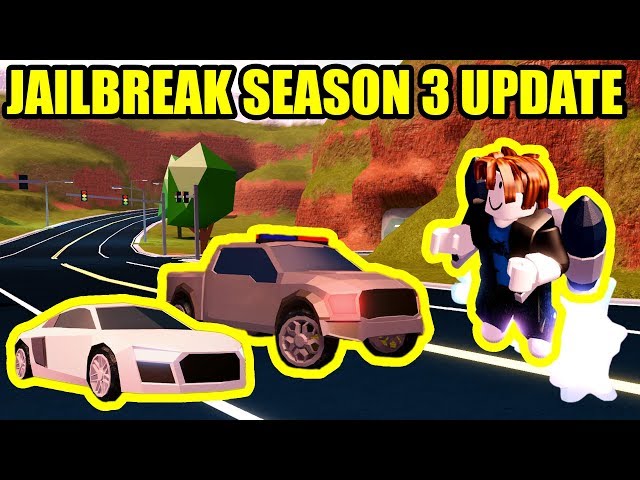 Full Guide New Season 3 Jetpacks R8 Raptor Update Roblox Jailbreak Youtube - roblox emotes update just released jailbreak jetpacks cars