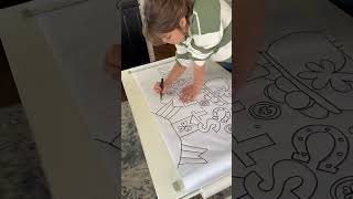 DIY St. Paddy’s Day Coloring Roll 🍀