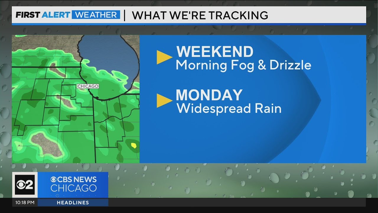 Chicago First Alert Weather: Fog and drizzle this weekend - YouTube