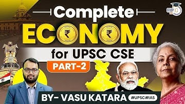 Indian Economy Marathon: Concepts + MCQs | UPSC  CSE | Part -2 | StudyIQ IAS
