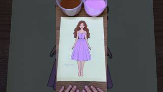 Barbie Princess 🥰✨Sand Painting  #sandpainting #sandasmr #relaxing #asmr #coloring #satisfying