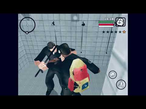 GTA San Andreas LSPD Police Station Shootout 