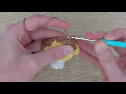 Diminution en brin arrière - Back loop only decrease #crochet #crochettutorial #learntocrochet