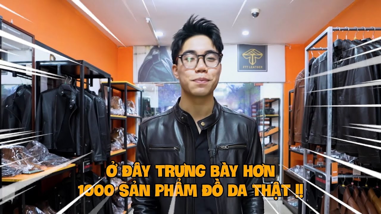 Cửa hàng đồ da thật khu vực Hà Đông, Thanh Xuân - Áo da nam, Áo da thật cao cấp FTT LEATHER