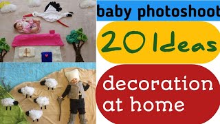 baby photoshoot decor ideas at home | Unique Home Decor Ideas | home decoration