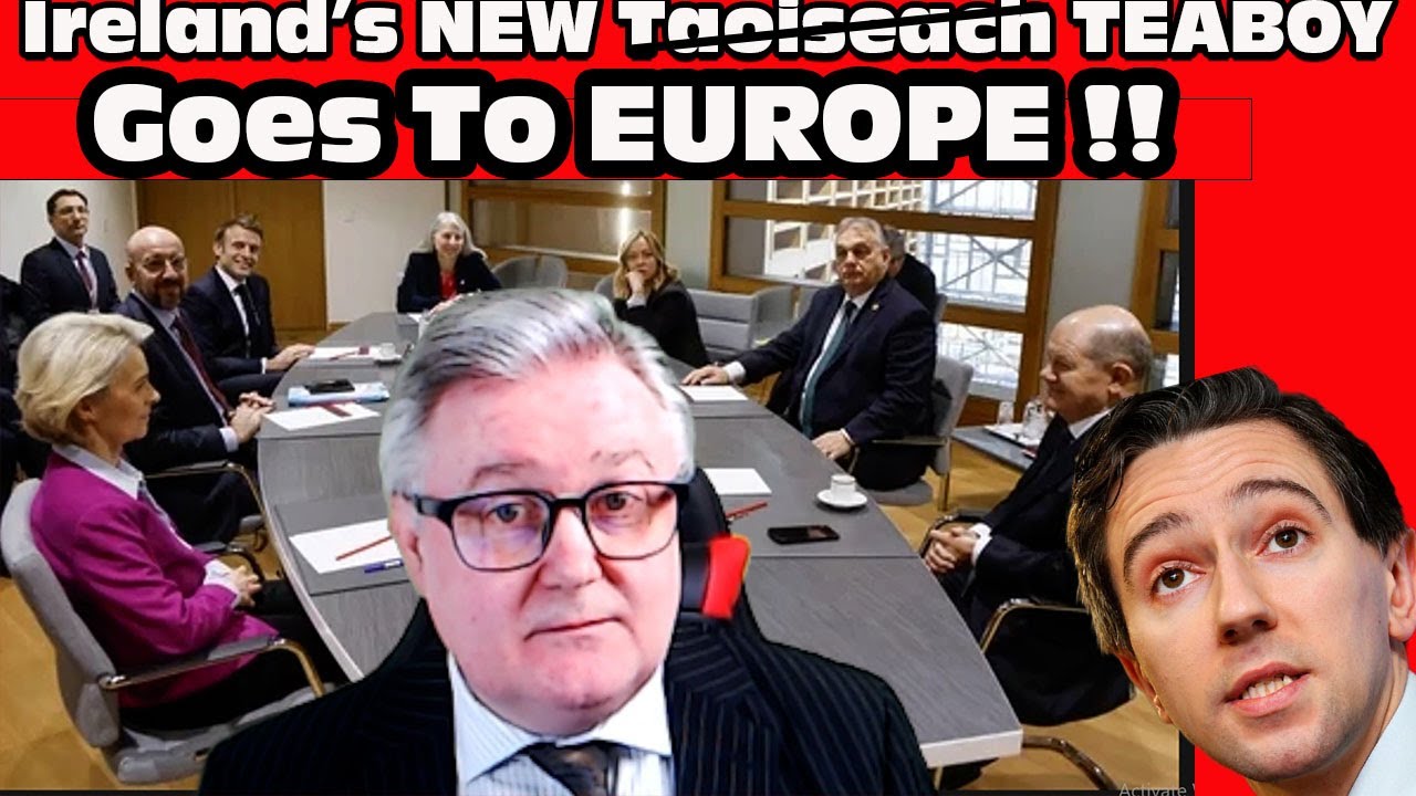 Ireland's NEW Taoiseach Goes to EUROPE !! ( Parody )