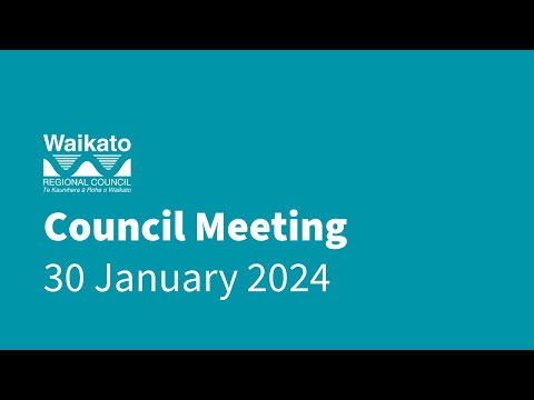 2024 01 30 Council Meeting Recording D1 3 30 January 2024