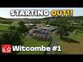 STARTING ON THE NEW FARM!! Witcombe FS25 Timelapse Farming Simulator 25 Ep 1