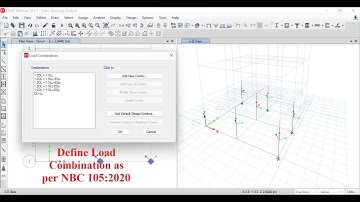 ETABS: Define Load Combination | NBC | Parallel System | Non-Parallel System | Global & Local Axes