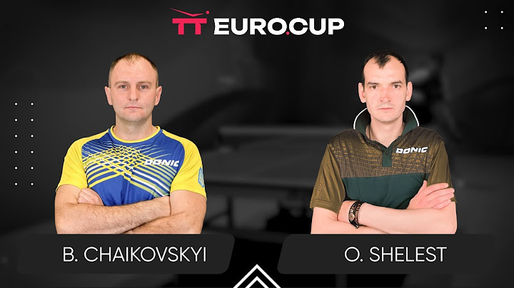 17:35 Bohdan Chaikovskyi - Oleksii Shelest 18.06.2025 TT Euro.Cup Ukraine Professional Table 4