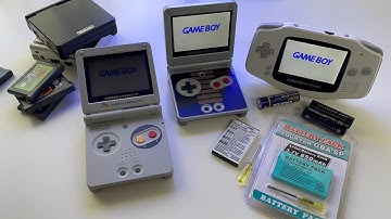 How to change & upgrade the battery for Gameboy Advance SP