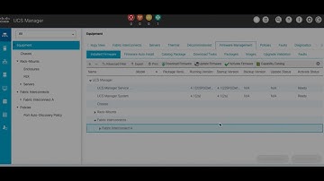 Cisco UCS Firmware Troubleshooting