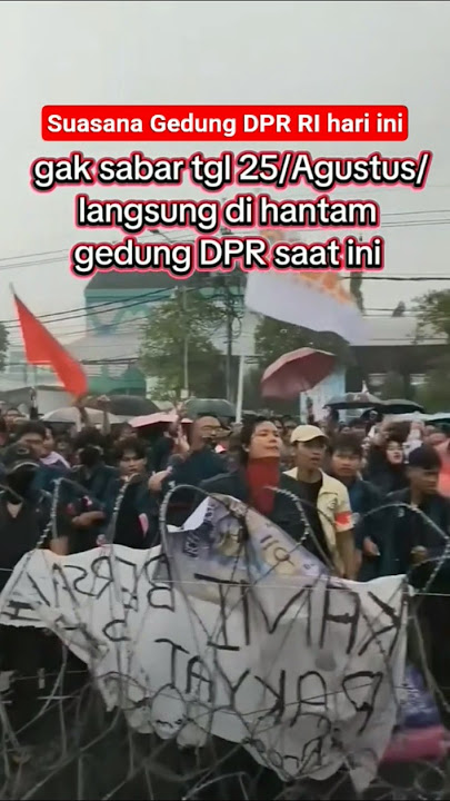 Demo Gedung DPR RI #dedimulyaditerbaru #bapakaing #governorjabar #patiregency #pati #demohariini