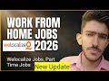 Online work from home jobs for students | work form home jobs 2026