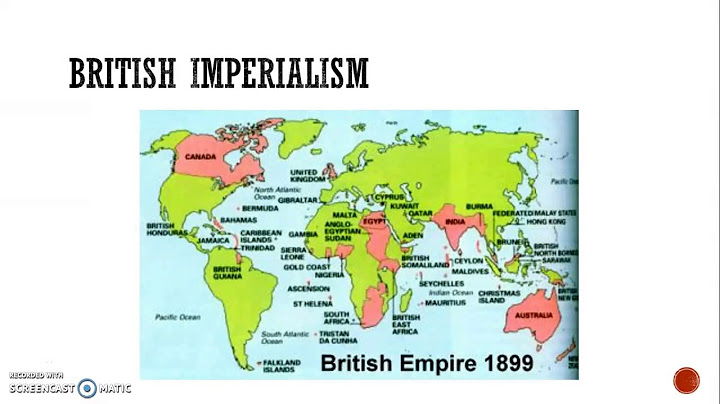 During the late 1800s, imperialism was encouraged by