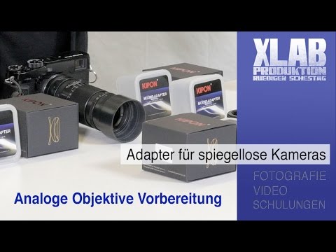 Analoge Objektive für