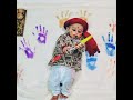 5th month aarav say happy holi in advancebaby shorts baby baby boy holi cute