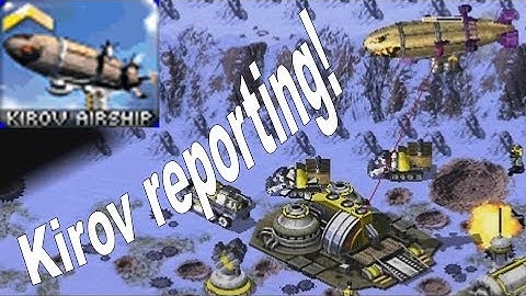 Red Alert 2 Kirov Reporting in Extra Small Map