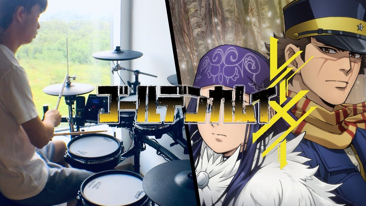 ゴールデンカムイ 第二期 Op Full レイメイ Dawn さユり My First Story Golden Kamuy S2 Op Drum Cover を叩いてみた Youtube