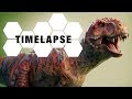 Tyrannosaurus Rex - sculpting, texturing, rigging (Blender & Substance Painter Timelapse)